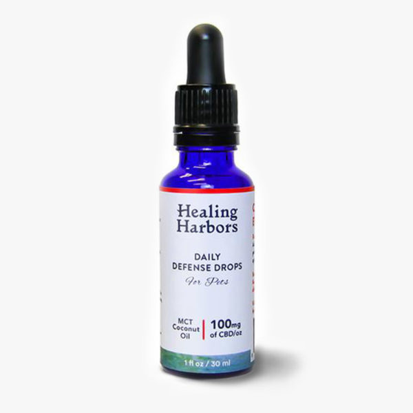 Healing-Harbors-Daily-Defense-Oil-For-Pets---MCT-Coconut-Oil---100mg-CBD-CBD-Only-Tinctures