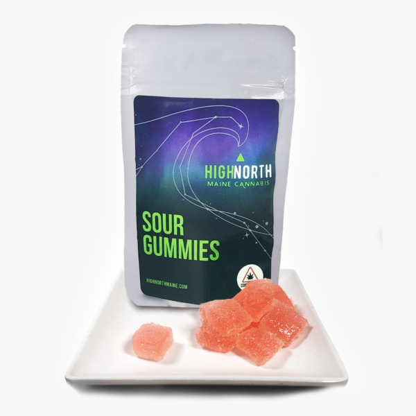 Sour-Gummies-Strawberry-Edibles-Gummies-Pot-and-Pan-Kitchen-HighNorth-Maine-Cannabis-Available-at-Wellness-Connection-of-Maine-Hero-Image