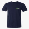 HighNorth-T-Shirt-Navy-Blue-Front-Apparel-Cannabis-Wellness-Connection-of-Maine