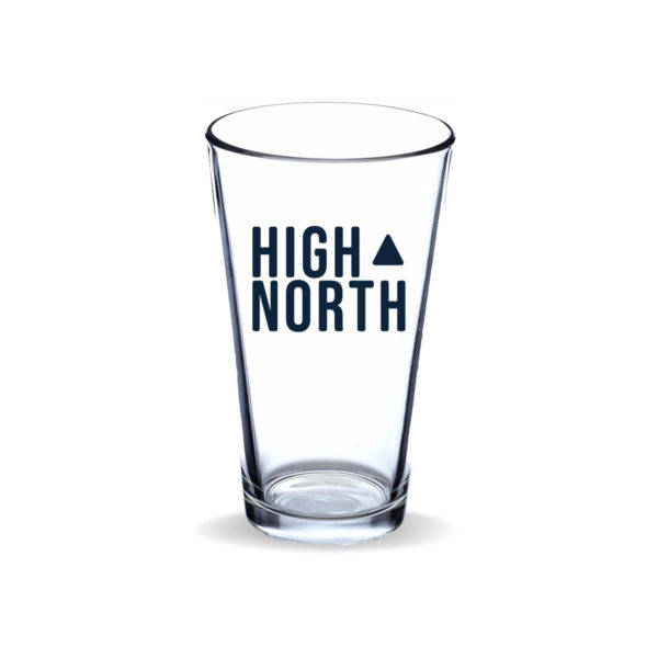 HighNorth By Wellness Connection Recreational Cannabis - HN-Pint-Glass