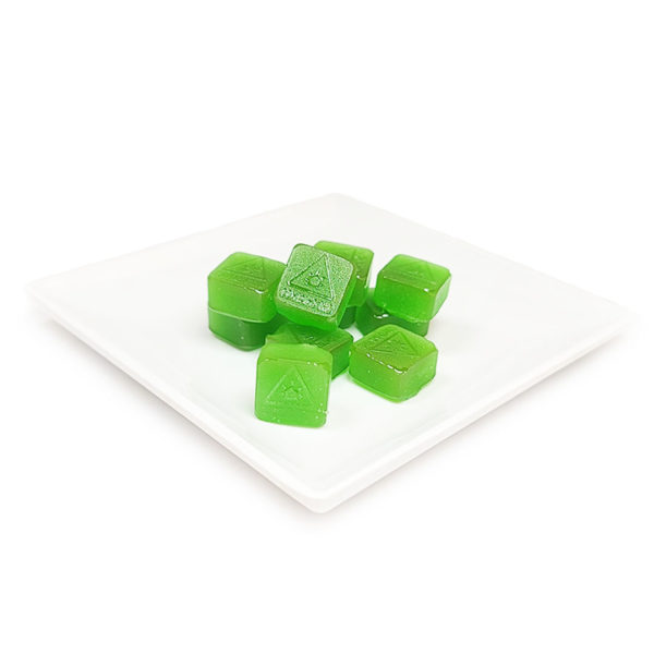 Green-Apple-Cosmic-Cubes-Edibles-Recreational Cannabis Edibles Near Me at Wellness Connection of Maine