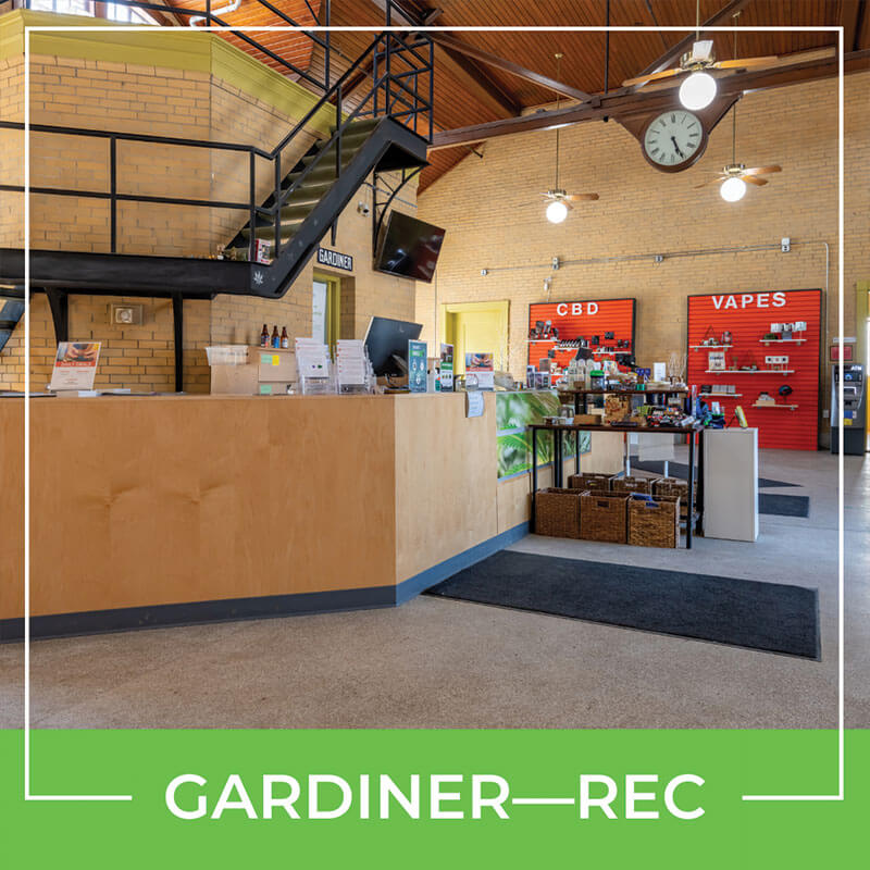 Gardiner Recreational Cannabis Stores