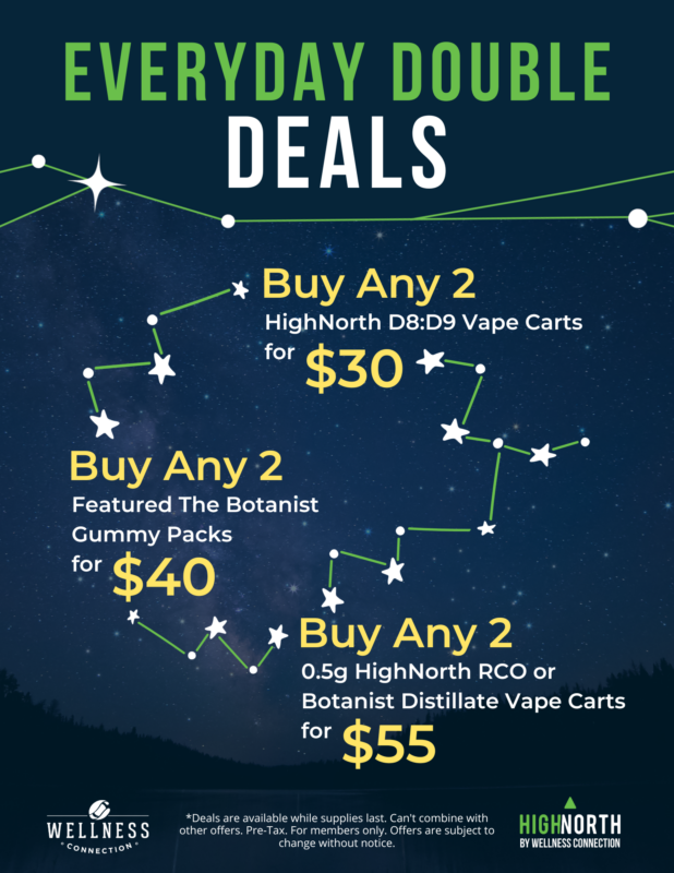 Weed Deals - Wellness Connection - Shop For Maine Cannabis Deals